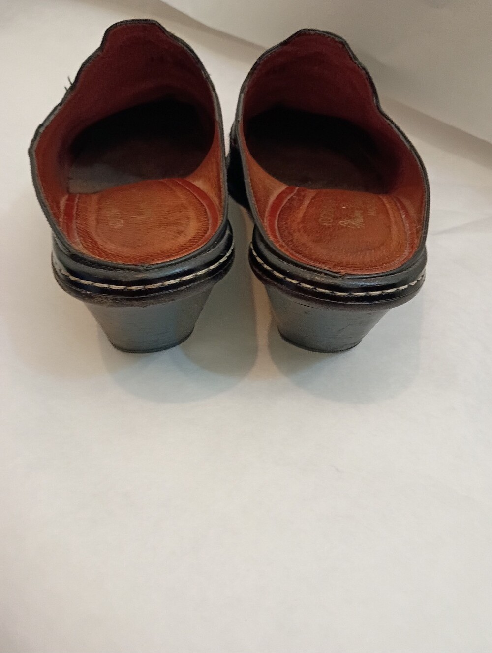 Donald Pliner Croc Effect Made In Italy Mule Women's Size 7.5 - Picture 6 of 15